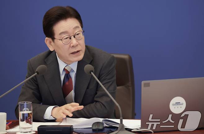 이재명 대통령이 5일 청와대에서 열린 임시 국무회의에서 발언하고 있다. 2026.3.5 ⓒ 뉴스1 이재명 기자