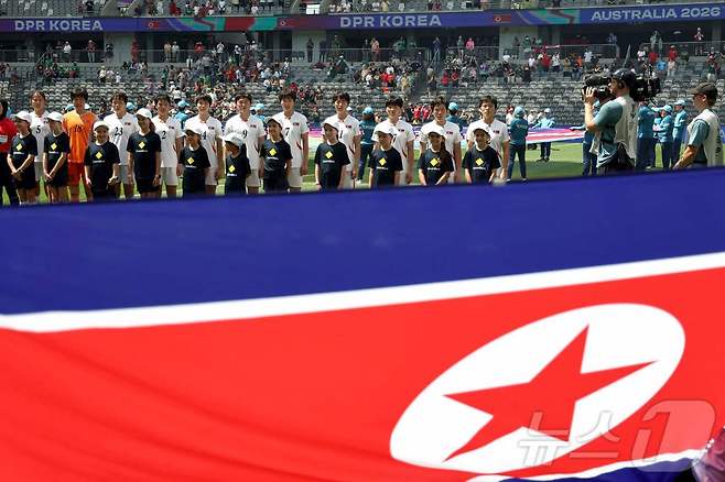 북한 여자축구가 방글라데시를 꺾었다. ⓒ AFP=뉴스1