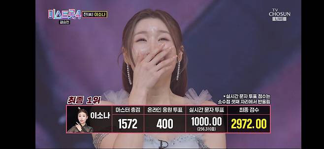 미스트롯4 진 이소나/TV조선 캡쳐