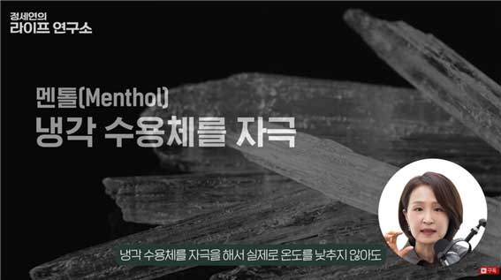 정세연 한의학 박사는 목캔디의 작용 원리와 주의할 점을 설명했다./사진=유튜브 ‘정세연의 라이프 연구소’