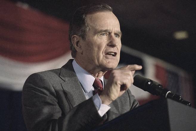 조지 W. H. 부시. (사진=연합뉴스)