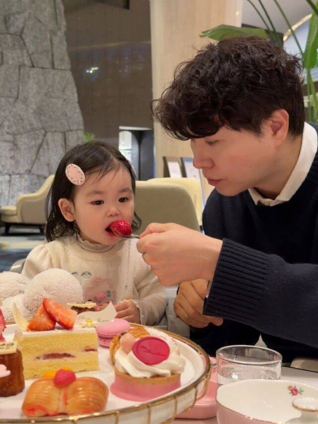 박수홍이 딸 재이와 함께한 일상을 공개했다. / 박수홍 SNS