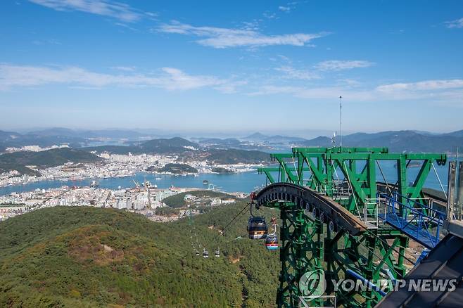 통영케이블카 [통영관광개발공사 제공]