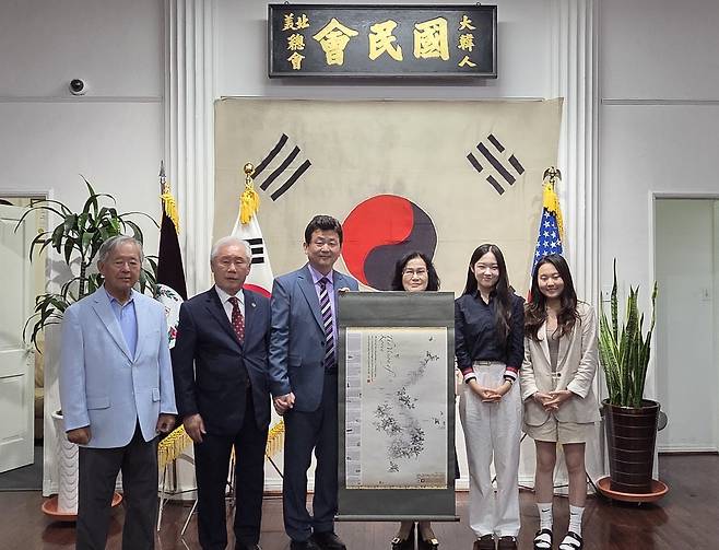 2025년 10월 반크-대한인국민회 기념재단 업무협약(MOU) 참석자들 [반크 제공. 재판매 및 DB 금지]