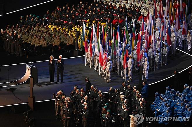2026 밀라노·코르티나담페초 동계 올림픽 개회식 [AFP=연합뉴스]