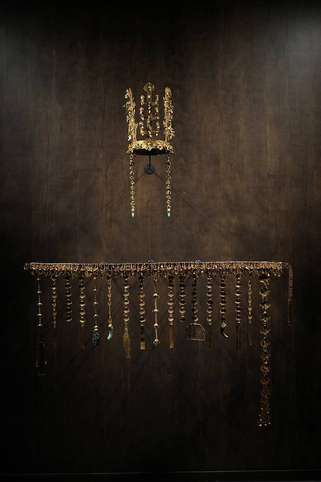 금관총 금관 및 금허리띠(국보). /국립경주박물관 제공