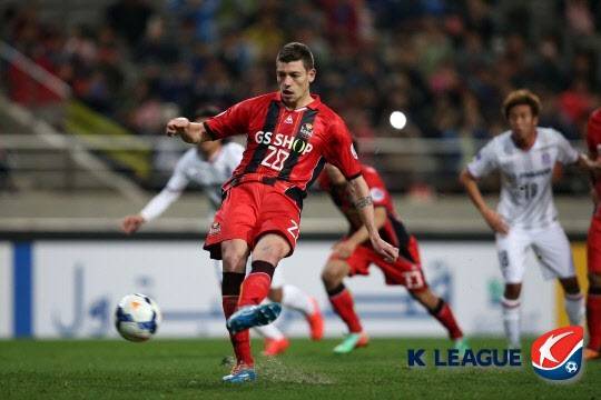 FC서울 시절 오스마르. 사진=한국프로축구연맹