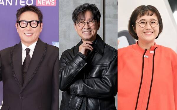 윤종신, 장항준, 송은이(왼쪽부터)&nbsp;ⓒ이혜영 기자 lhy@hankooki.com,&nbsp;쇼박스