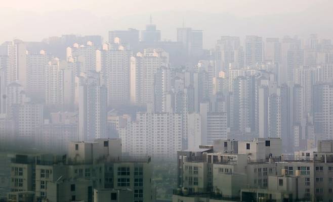 서울 아파트 전경. 뉴시스