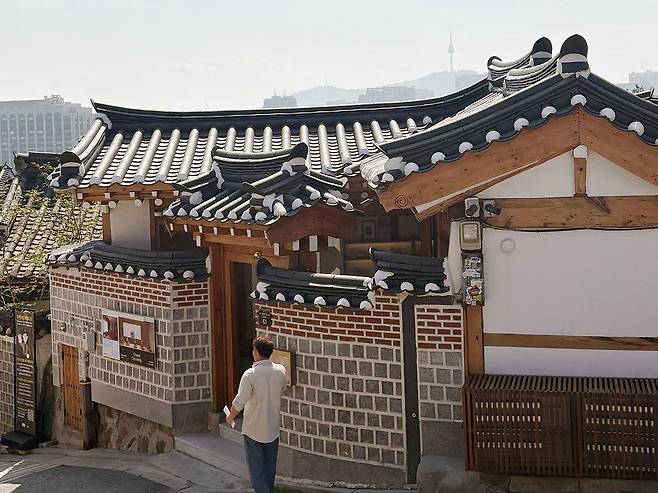 국내 향수 브랜드 ‘그랑핸드’가 서울의 대표적인 한옥마을인 북촌 가회동에 마련한 매장. [사진 그랑핸드]