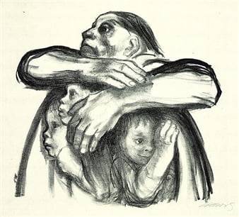 '갈려서는 안 될 씨앗'(1942). /케테 콜비츠 미술관, 베를린