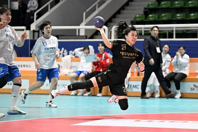 대구광역시청 노희경. 한국핸드볼연맹 제공