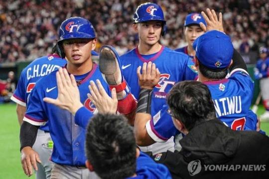 승리한 대만 야구대표팀 / 사진=연합뉴스