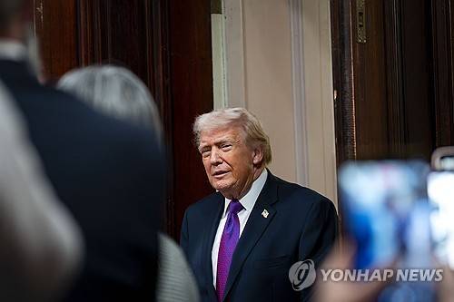 트럼프 대통령 [EPA=연합뉴스 자료사진. 재판매 및 DB 금지]