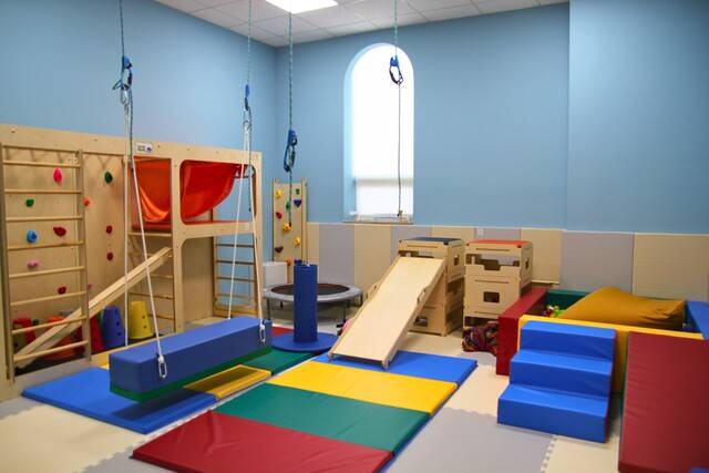 지난 1일 구미시 임수동 갑을의료재단 갑을구미재활병원내 문을 연 구미+ 어린이재활센터 치료실 모습. 구미시 제공