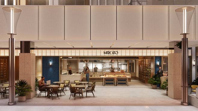 그랜드 인터컨티넨탈 서울 파르나스 ‘메르카토521’ 조감도(사진제공=파르나스호텔)