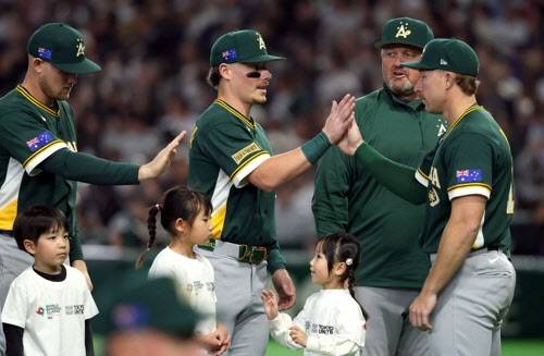 호주 야구 대표팀. 사진=AFPBBNews