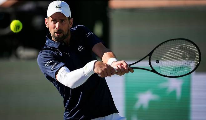 인디언 웰스 3회전에 오른 노박 조코비치. 사진/대회 홈페이지