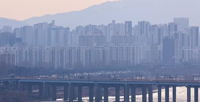서울 강남, 서초 일대 아파트 단지의 모습. /뉴스1