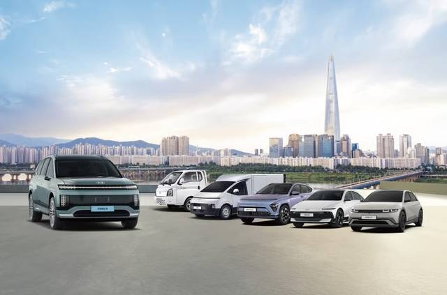 현대차 전기차 라인업. 현대차 제공