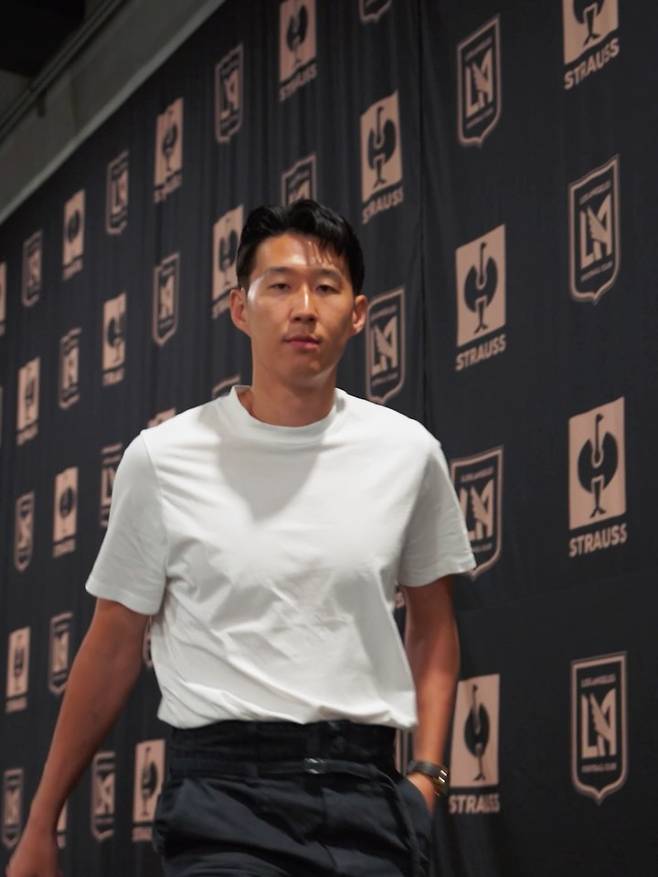 8일 댈러스전을 앞둔 LAFC 손흥민. 사진=LAFC SNS