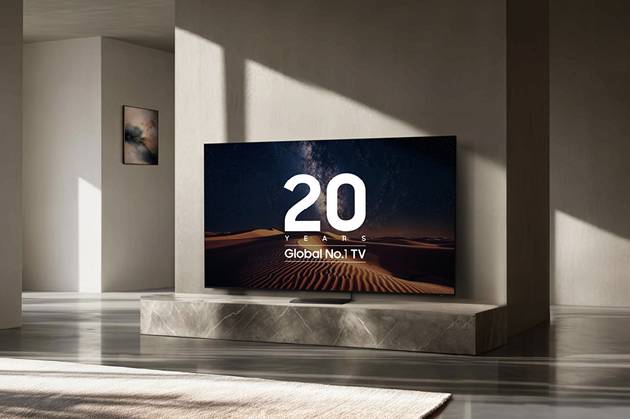 삼성전자가 글로벌 TV 시장에서 20년 연속 1위를 기록했다. [사진=삼성전자]