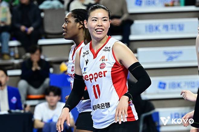 여자배구 페퍼저축은행 시마무라. 사진 한국배구연맹