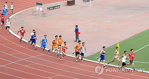평양 육상대회 모습 [연합뉴스 자료사진]