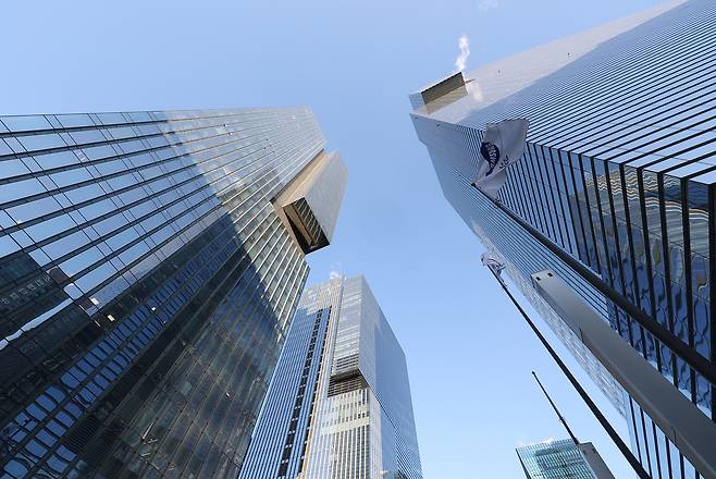 서울 서초구 삼성전자 서초사옥의 모습. [연합]