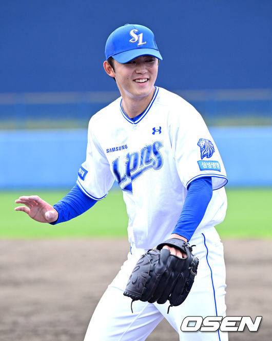 [OSEN=최규한 기자] 삼성 미야지 유라. 2026.03.01 / dreamer@osen.co.kr