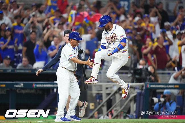[사진] 베네수엘라 야구 국가대표 루이스 아라에즈. ⓒGettyimages(무단전재 및 재배포 금지)