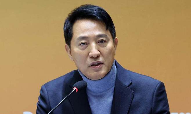 오세훈 서울시장. 뉴시스