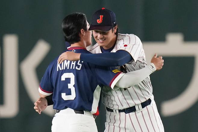 ▲ 김혜성 오타니 ⓒ연합뉴스/AP