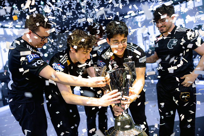 아메리카스 컵에서 우승을 차지한 퓨리아(사진=CBLoL)