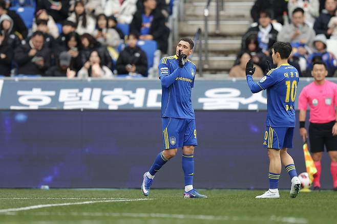 울산HD 야고. 사진 | 한국프로축구연맹