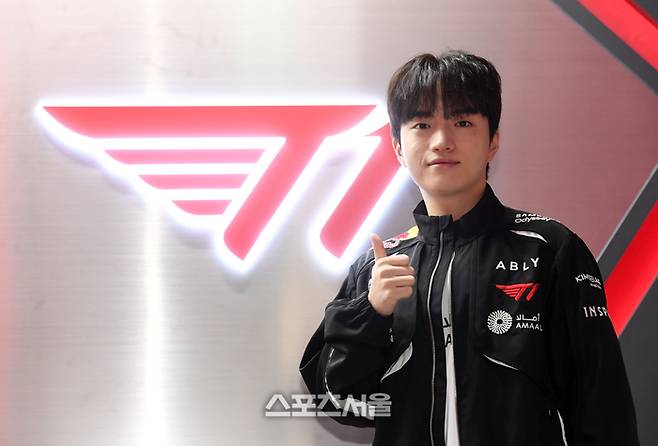 케리아 류민석 인터뷰. T1 사옥=박진업 기자 upandup@sportsseoul.com