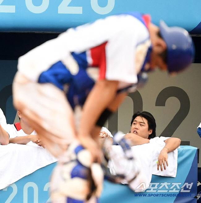 도쿄올림픽 '껌백호' 사건. 스포츠조선DB