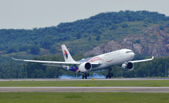 말레이시아 항공 항공기. (사진=말레이시아 항공)
