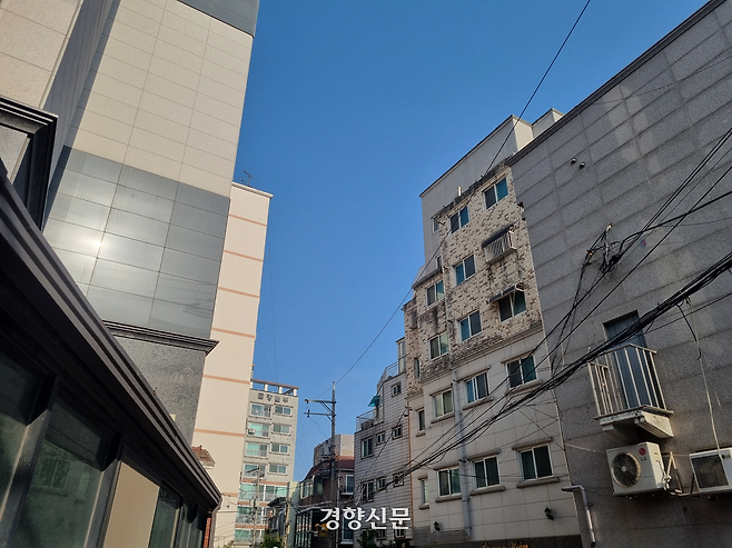 지난 4일 찾은 서울 은평구 역촌동의 빌라 밀집 지역. 김지혜 기자