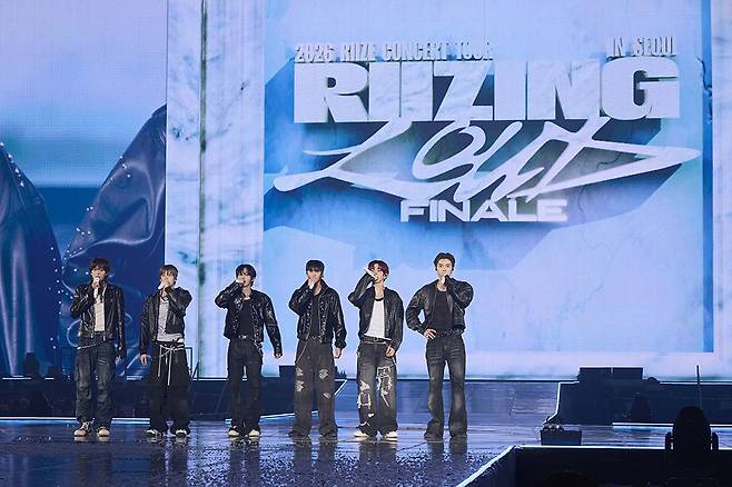 라이즈 첫 단독 콘서트 투어 'RIIZING LOUD' 피날레. SM엔터테인먼트 제공