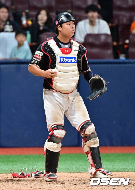 [OSEN=박준형 기자] KT 김민석 2025.10.01 / soul1014@osen.co.kr