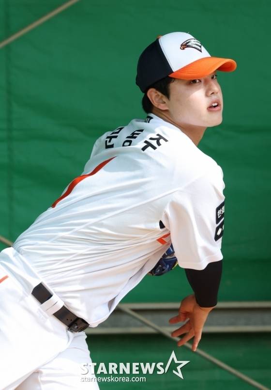 한화 문동주. /사진=김진경 대기자