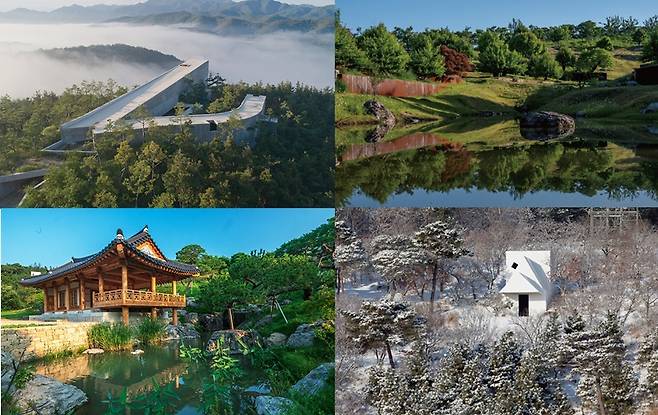 사유원의 다양한 풍경들/사진=사유원