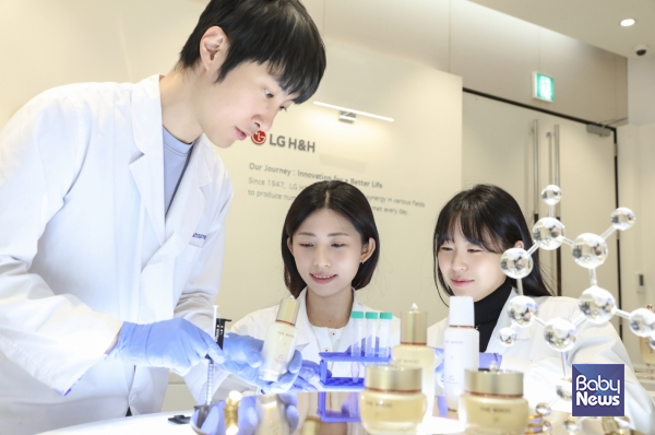 LG생활건강, 스킨 롱제비티 연구 스케치 1 (NAD Power24™).&nbsp;ⓒLG생활건강