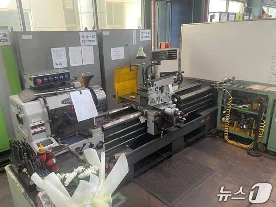 태안화력발전소에서 작업 중 숨진 김충현 씨가 일하던 작업 현장. (김충현 씨 사망사고 대책위 제공, 재판매 및 DB금지) / 뉴스1