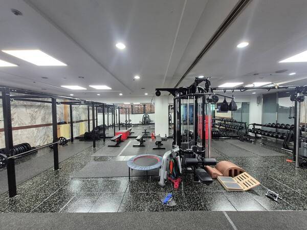 개선된 클럽하우스 내 체력단련실. /사진=서울이랜드