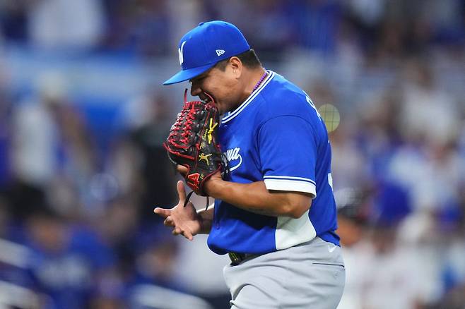 니카라과를 대표하는 베테랑 에라스모 라미레즈. AFP연합뉴스