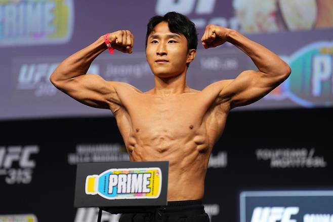 이정영. 사진=UFC
