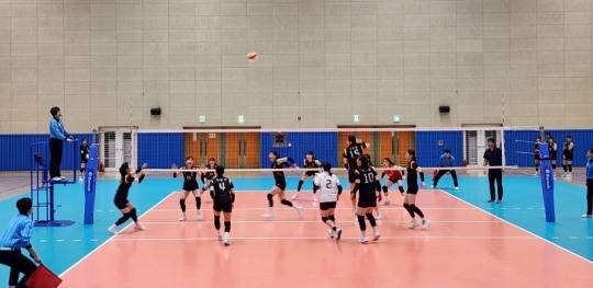 2024년 대회 중앙여고와 선명여고 결승전. [한국중고배구연맹 제공]