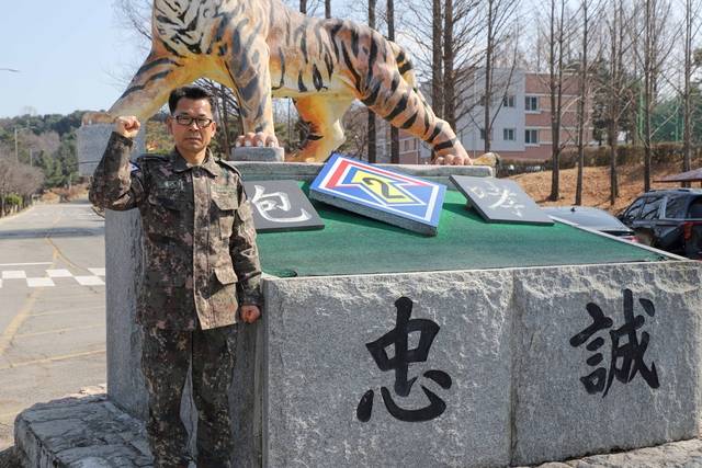 제2기갑여단 적오대대 임용택 원사. 제2기갑여단 제공